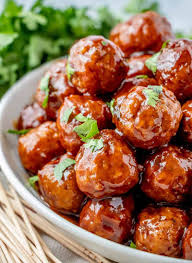 Honey BBQ Crockpot Meatballs ...